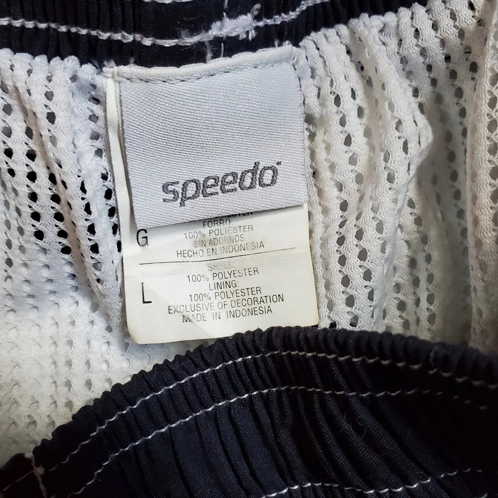 Speedo Blue‎ Lined Swimsuit Size Large